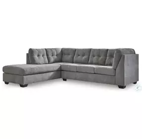 Marleton Gray 2 Piece LAF Chaise Sectional