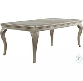 Crawford Silver Extendable Dining Room Set