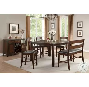 Mantello Cherry Counter Height Bench