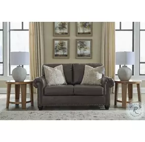 Roxmere Umber Loveseat