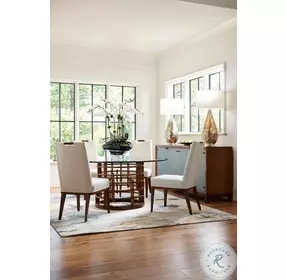 Island Fusion Warm Gold Coles Bay Side Chair