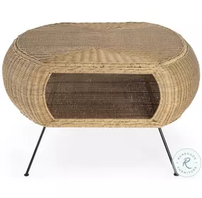 Coralitta Natural Rattan Coffee Table