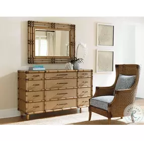 Twin Palms Warm Medium Umber Windward Dresser