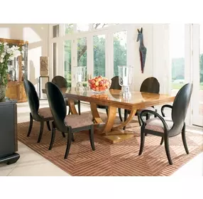 Omni Sable 122" Extendable Rectangular Dining Table