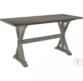 Amsonia Distressed Gray Counter Height Dining Room Set
