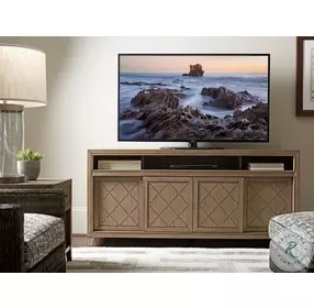Cypress Point Natural Driftwood Gray Fairbanks TV Stand