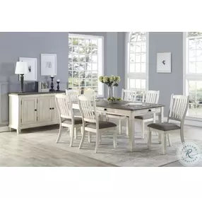 Granby Antique White Side Chair Set Of 2