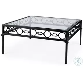 Southport Black Outdoor Occasional Table Set