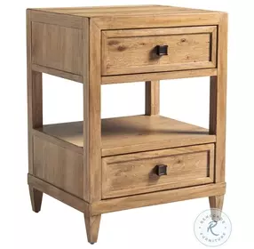Los Altos Natural Oak Stain Reston Night Table