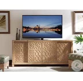 Los Altos Natural Oak Stain Morocco TV Stand