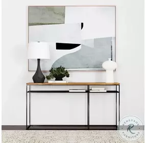 Sutton Natural Mango 63" Console Table