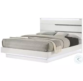 Paradox White Panel Bedroom Set