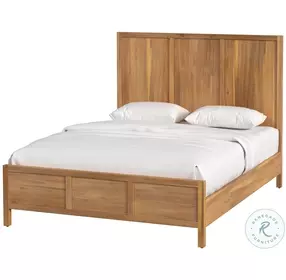 Lark Light Brown Platform Bedroom Set