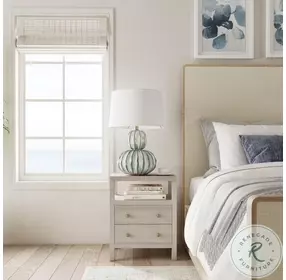 Nora Antique Taupe Nightstand