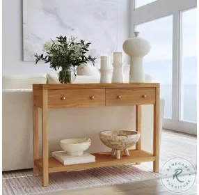 Nora Light Neutral Console Table