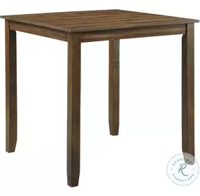 Weston Brown 5 Piece Pack Counter Height Dining Set