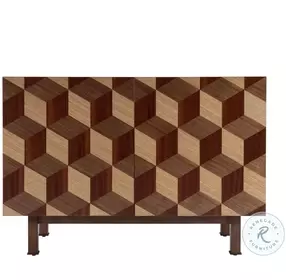 Stefan Brown 2 Door Storage Cabinet