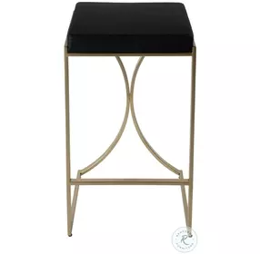 Natalya Black Bar Stool