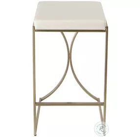 Natalya White Bar Stool
