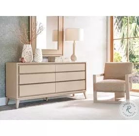 Latham Sand Drift 6 Drawer Double Dresser