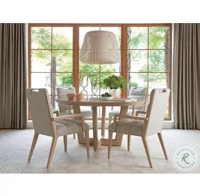 Hanson Sand Drift Round Dining Table