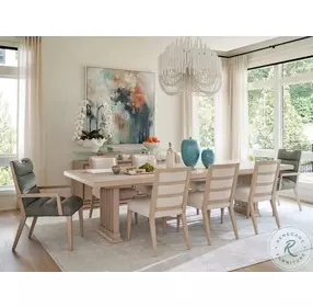 Belaire Sand Drift Rectangular Extendable Dining Table