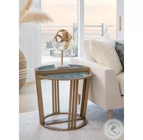 Brooke Champagne Bunching Table