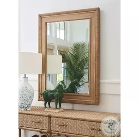 Key Biscayne Light Driftwood Rectangular Illusions Mirror