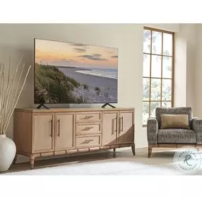 Key Biscayne Light Driftwood Commodore TV Stand