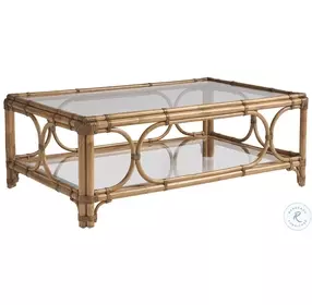 Key Biscayne Light Driftwood Rectangular Deering Bay Occasional Table Set