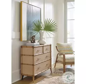 Key Biscayne Light Driftwood Dolphin Cay Hall Chest