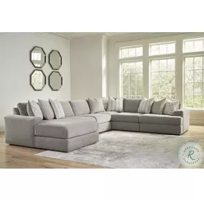 Avaliyah Ash Modular 6 Piece LAF Chaise Sectional