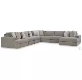 Avaliyah Ash 7 Piece Sectional with RAF Chaise