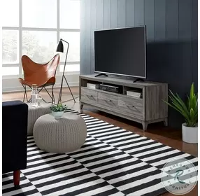 Mercury Driftwood Gray 62" TV Console