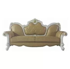 Picardy Butterscotch Living Room Set with Nailhead Trim