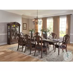 Bergen Dark Oak Side Chair Set Of 2