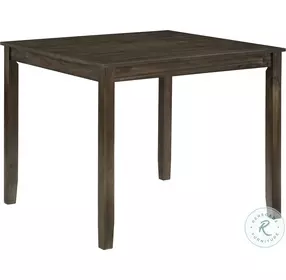 Hazel Charcoal Brown 5 Piece Dinette Set