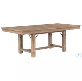 Aberdeen Distressed Light Oak Extendable Dining Room Set