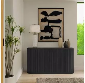 Reba Black Sideboard