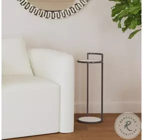 Surrey Black And White Scatter Table