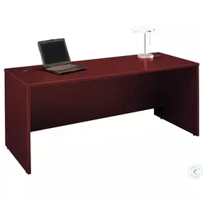 Series C Mahogany 72" Desk Shell