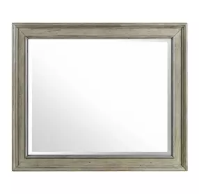 Rustic Traditions Saddle Tan Rectangular Dresser Mirror