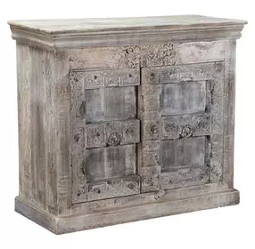 Alta Antique White 2 Door Accent Cabinet
