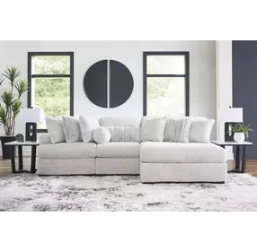 Snodoodle Arctic 3 Piece Sectional with Chaise