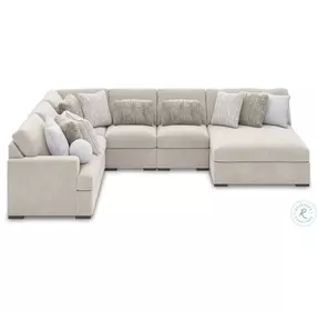 Snodoodle Arctic 6 Piece Sectional with Armless Chaise