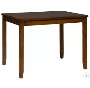 Plantation Light Brown 5 Piece Counter Height Dining Set