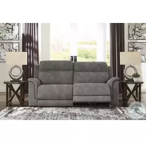 Next-Gen DuraPella Slate Performance Fabric Power Reclining Sofa
