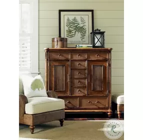 Bali Hai Aged Chestnut Brown Balencia Gentlemans Chest