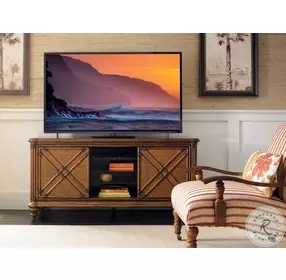 Bali Hai Aged Chestnut Brown Marlin TV Stand
