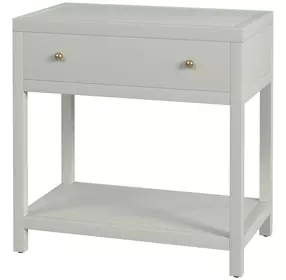 Nora Sage Green 1 Drawer Nightstand